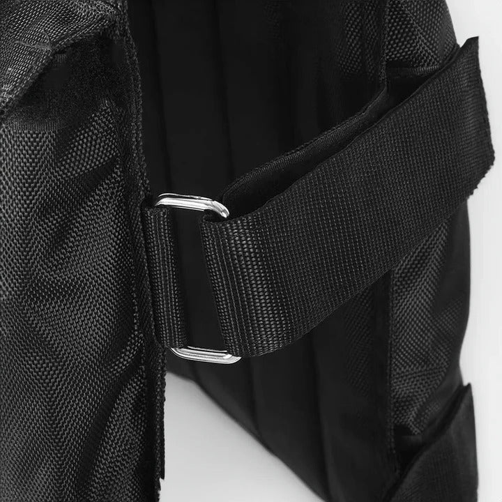 Unisex 110-Pound Adjustable Exercise Weighted Vest for Training