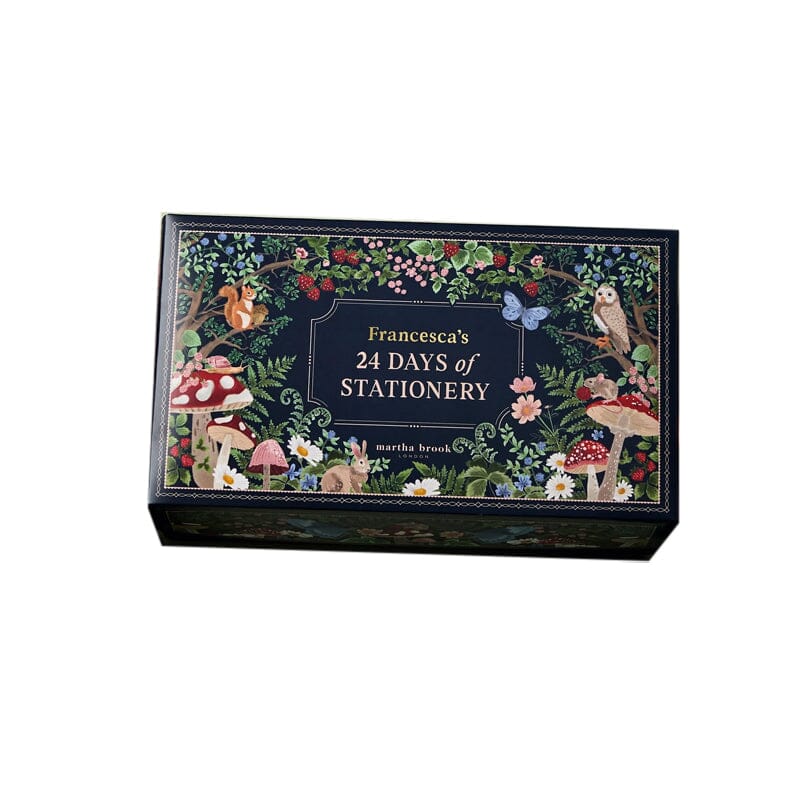 Unisex 24 Days Office Supplies Advent Calendar - Winter Landscape Design