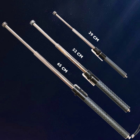Unisex Automatic Self-Defense Walking Stick with Anti-Slip Grip