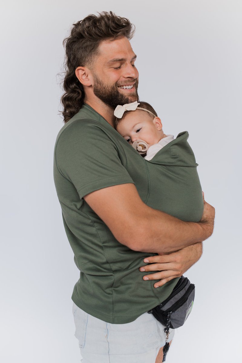 Unisex Baby Carrier Shirt - Comfortable & Hands-Free