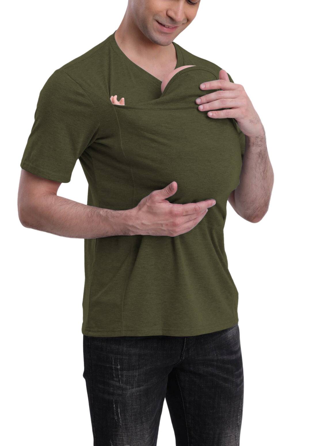 Unisex Baby Carrier Shirt - Comfortable & Hands-Free