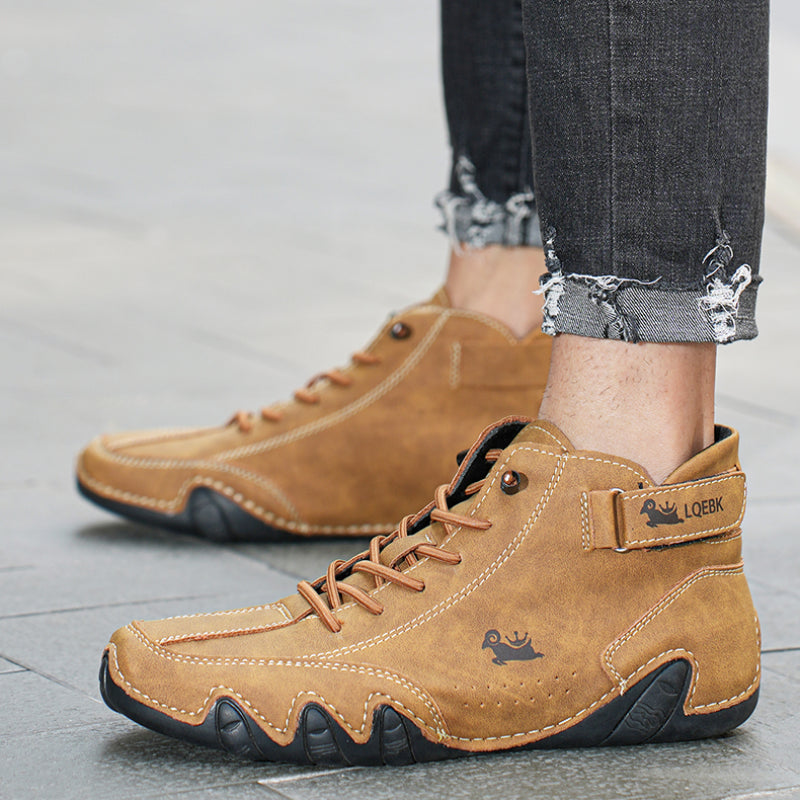 Unisex Barefoot Shoes in Leather – Ultralight and Slip-Resistant