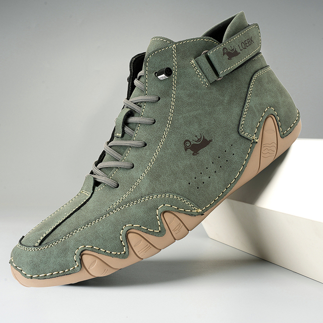 Unisex Barefoot Shoes in Leather – Ultralight and Slip-Resistant