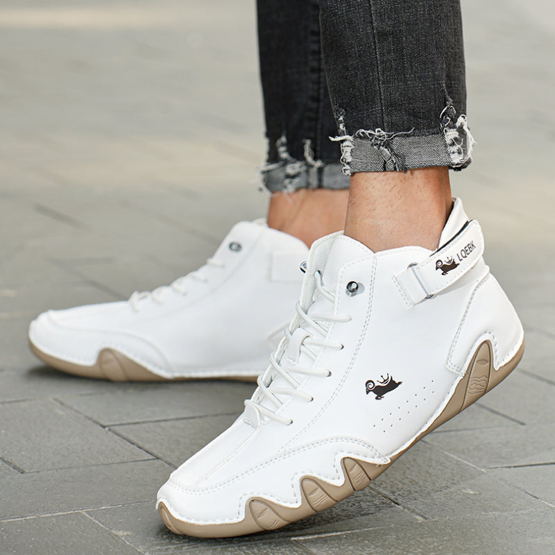 Unisex Barefoot Shoes in Leather – Ultralight and Slip-Resistant