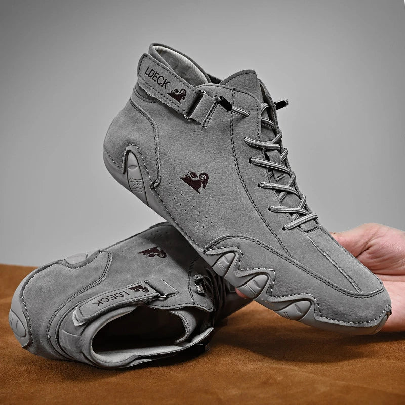 Unisex Barefoot Shoes in Leather – Ultralight and Slip-Resistant