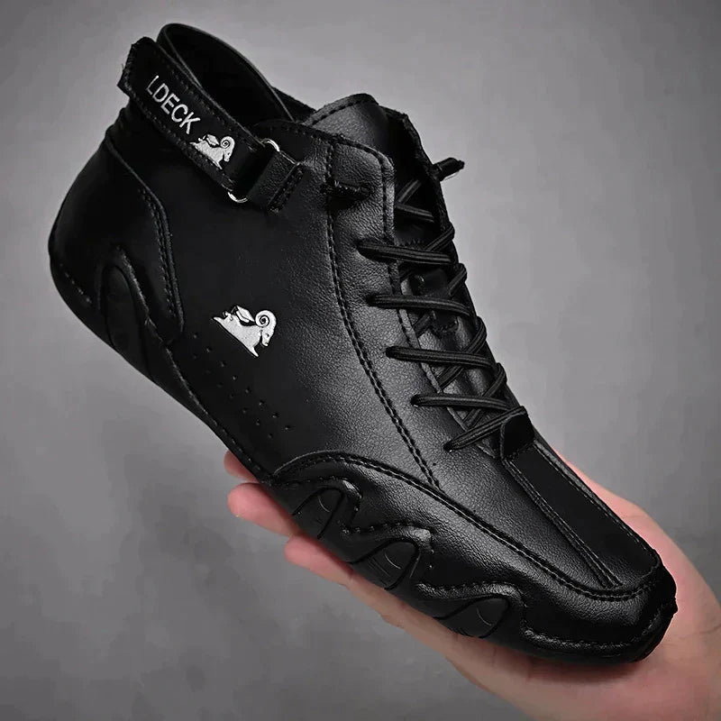 Unisex Barefoot Shoes in Leather – Ultralight and Slip-Resistant