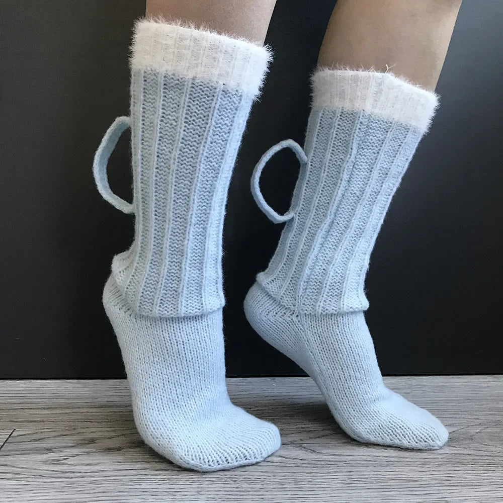Unisex Beer Mug Design Socks – Oktoberfest Foam Socks
