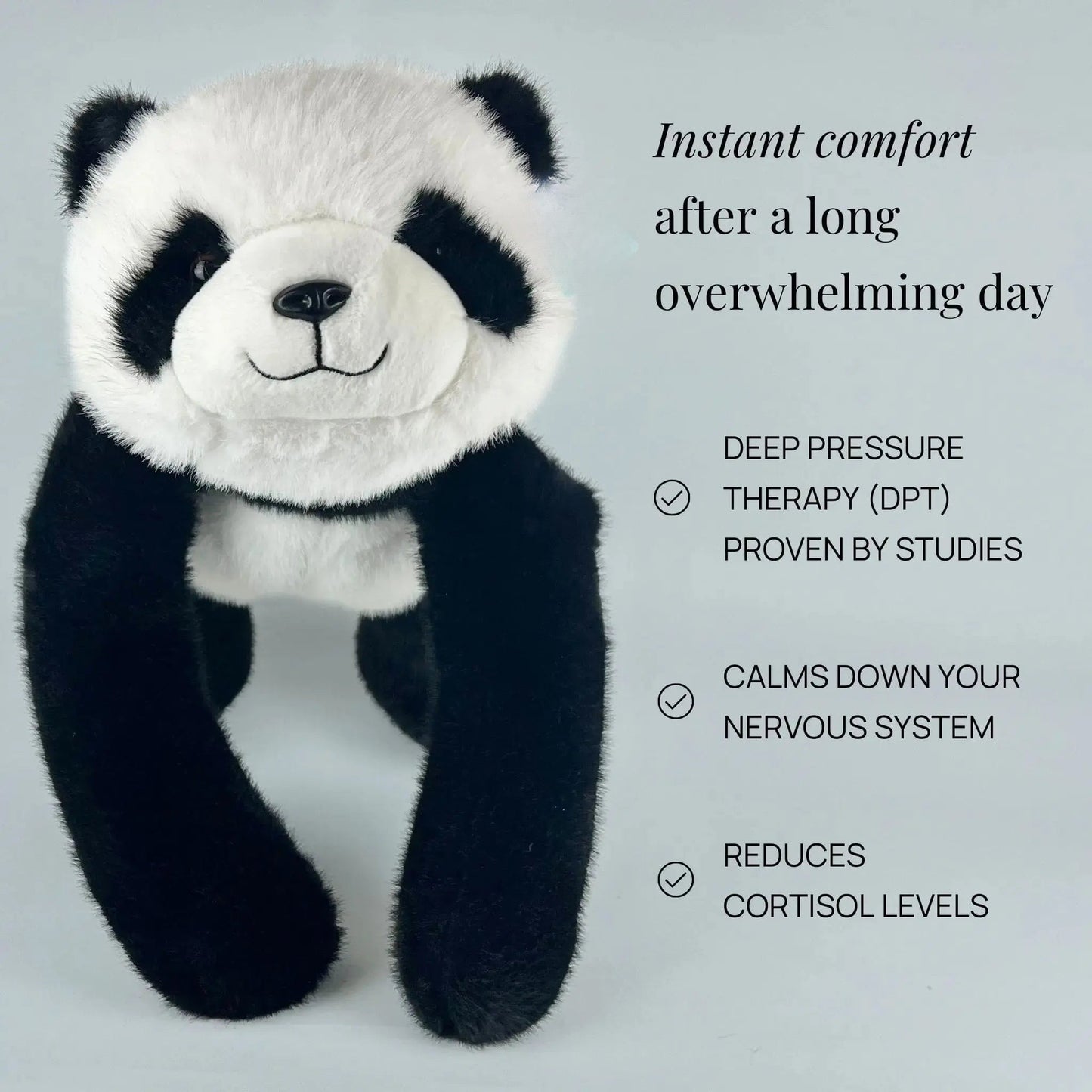 Unisex CalmCuddle Relaxing Plush Clamp – Stress Relief & Focus
