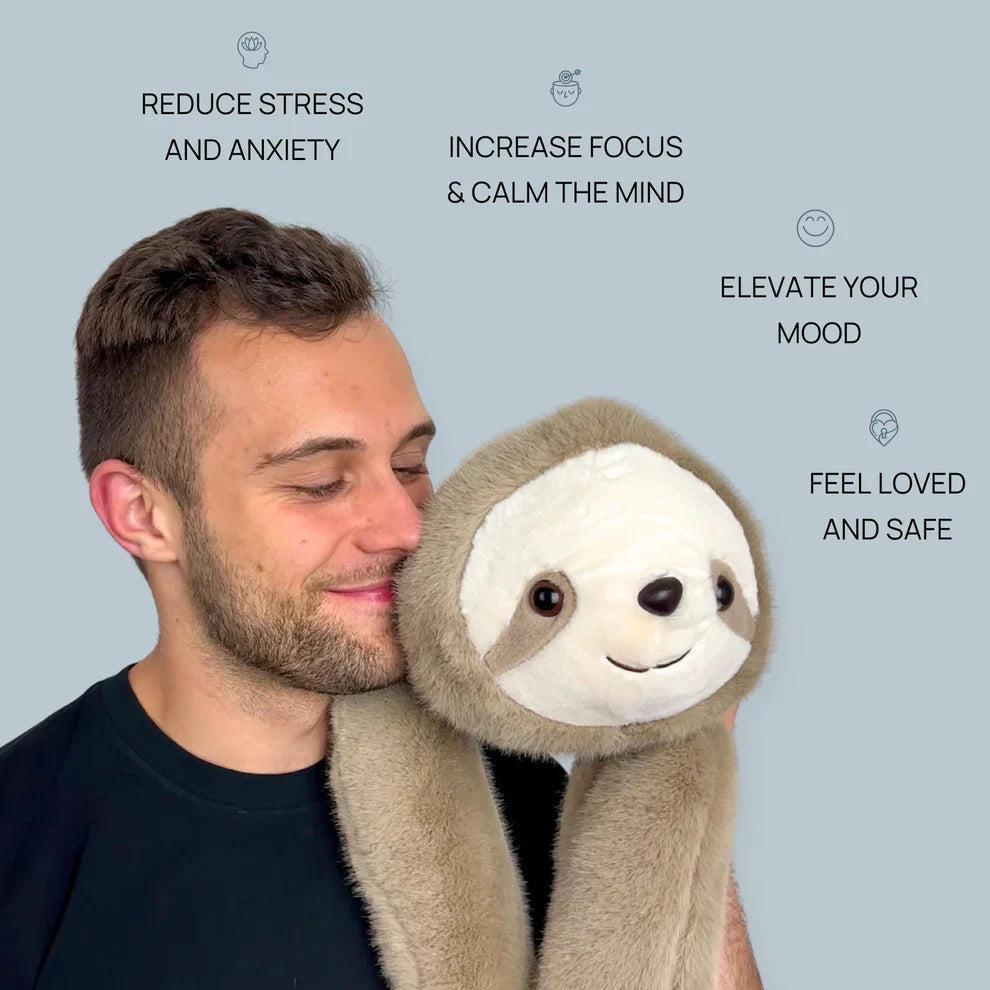 Unisex CalmCuddle Relaxing Plush Clamp – Stress Relief & Focus