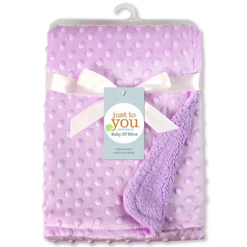 Unisex Double Layer Cotton Baby Blanket