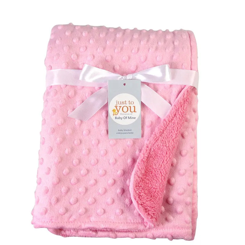 Unisex Double Layer Cotton Baby Blanket