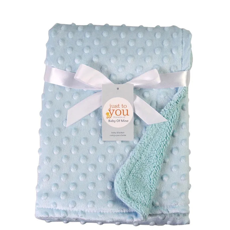 Unisex Double Layer Cotton Baby Blanket