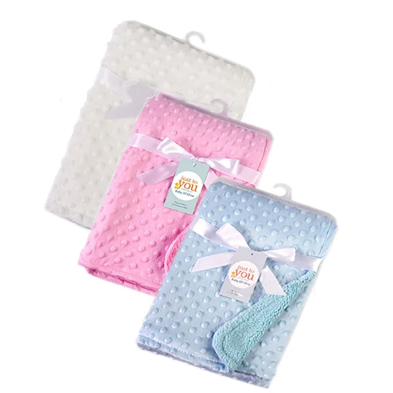 Unisex Double Layer Cotton Baby Blanket
