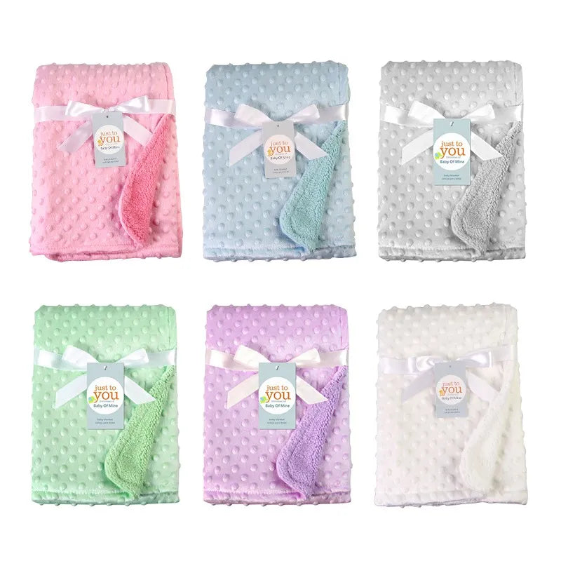 Unisex Double Layer Cotton Baby Blanket