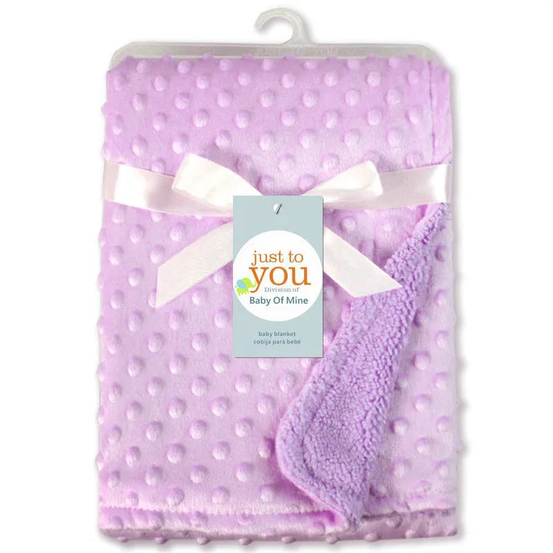 Unisex Double Layer Cotton Baby Blanket