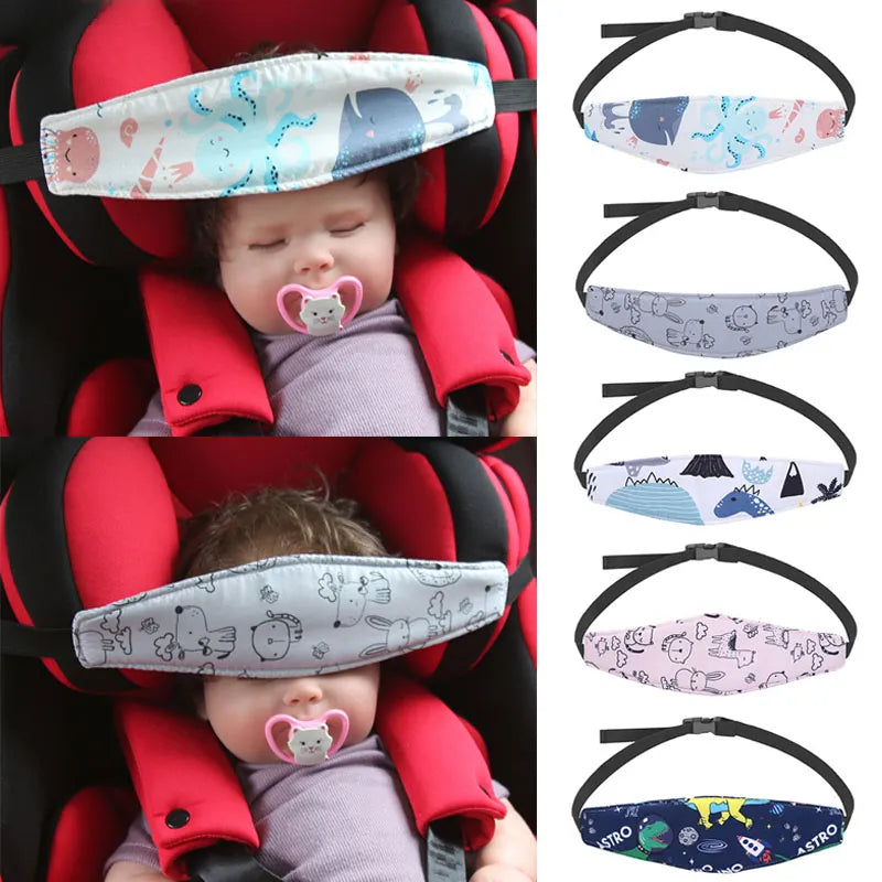 Unisex Kids Car Seat Head Support & Neck Relief Pillow