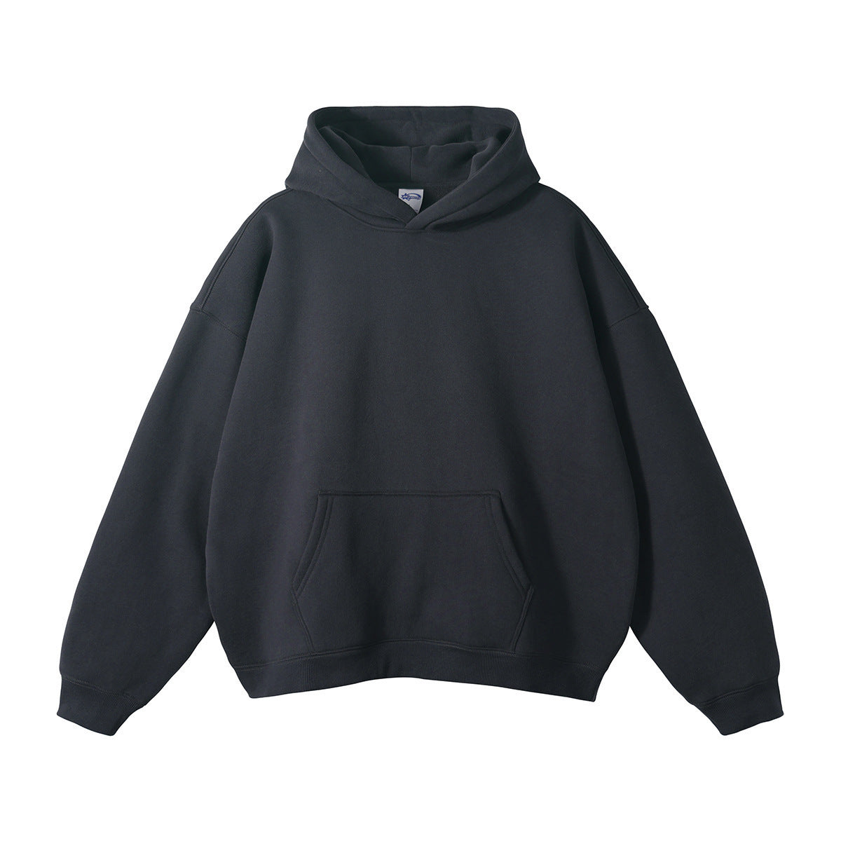 Unisex Loose-Fit Organic Cotton Hoodie with Kangaroo Pocket