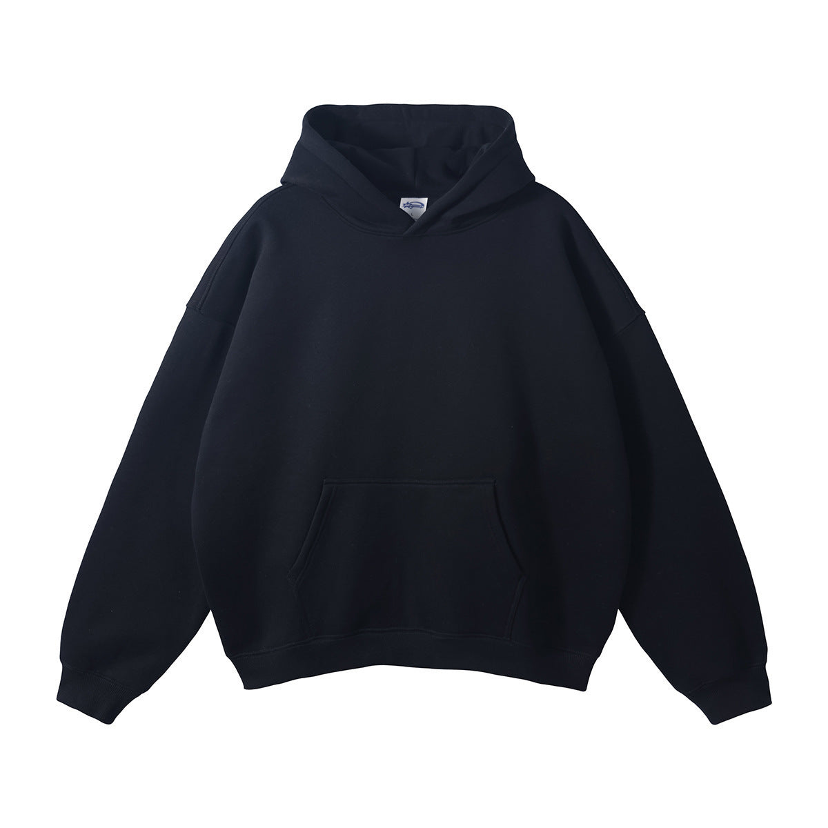 Unisex Loose-Fit Organic Cotton Hoodie with Kangaroo Pocket