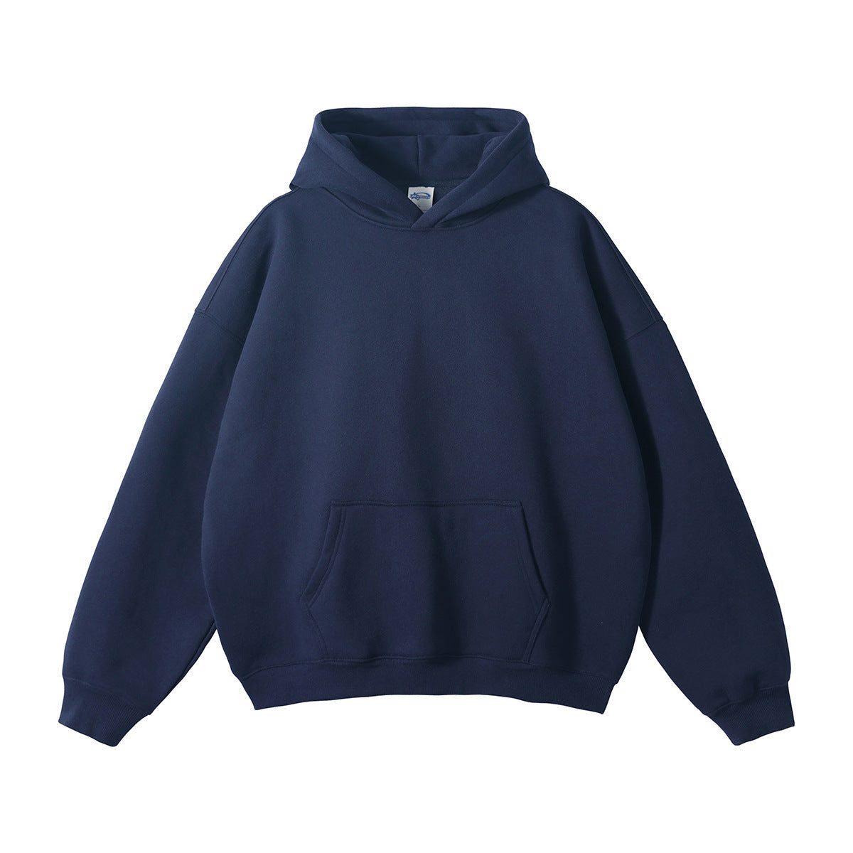 Unisex Loose-Fit Organic Cotton Hoodie with Kangaroo Pocket