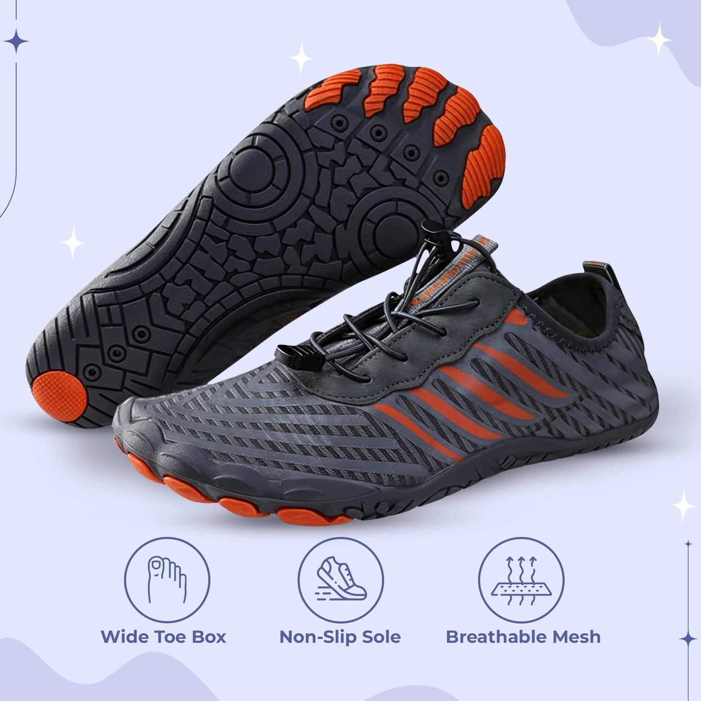 Unisex Non-Slip Barefoot Shoes for Ultimate Comfort