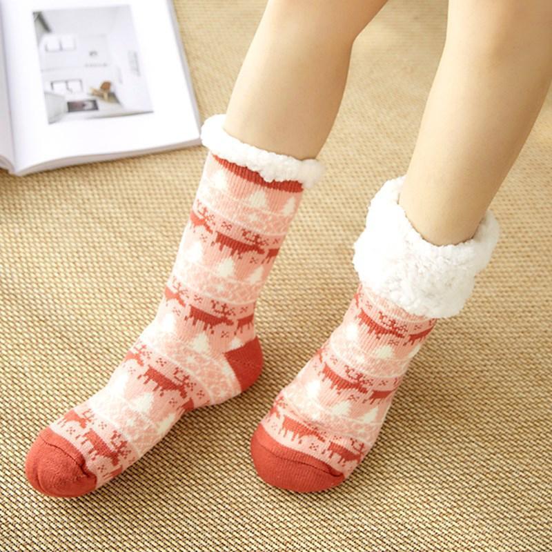 Unisex Slipper Socks with Non-Slip Soles – Warm and Cosy