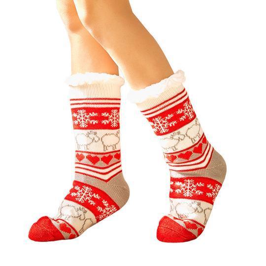 Unisex Slipper Socks with Non-Slip Soles – Warm and Cosy