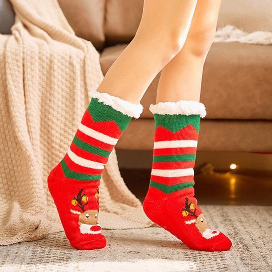 Unisex Slipper Socks with Non-Slip Soles – Warm and Cosy