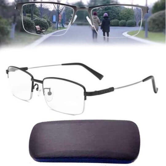 Unisex Smart Progressive Glasses - German Design for Optimal Comfort