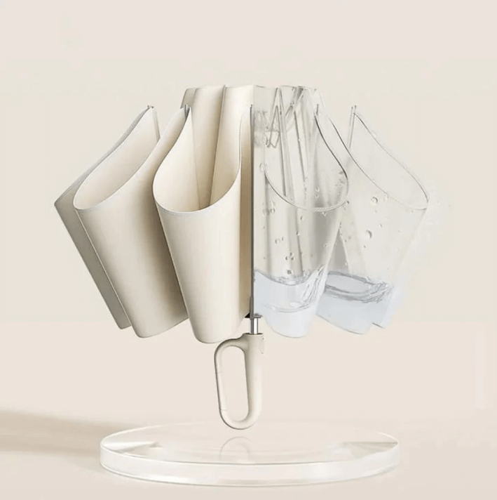 Unisex Stormproof Umbrella with Reflectors