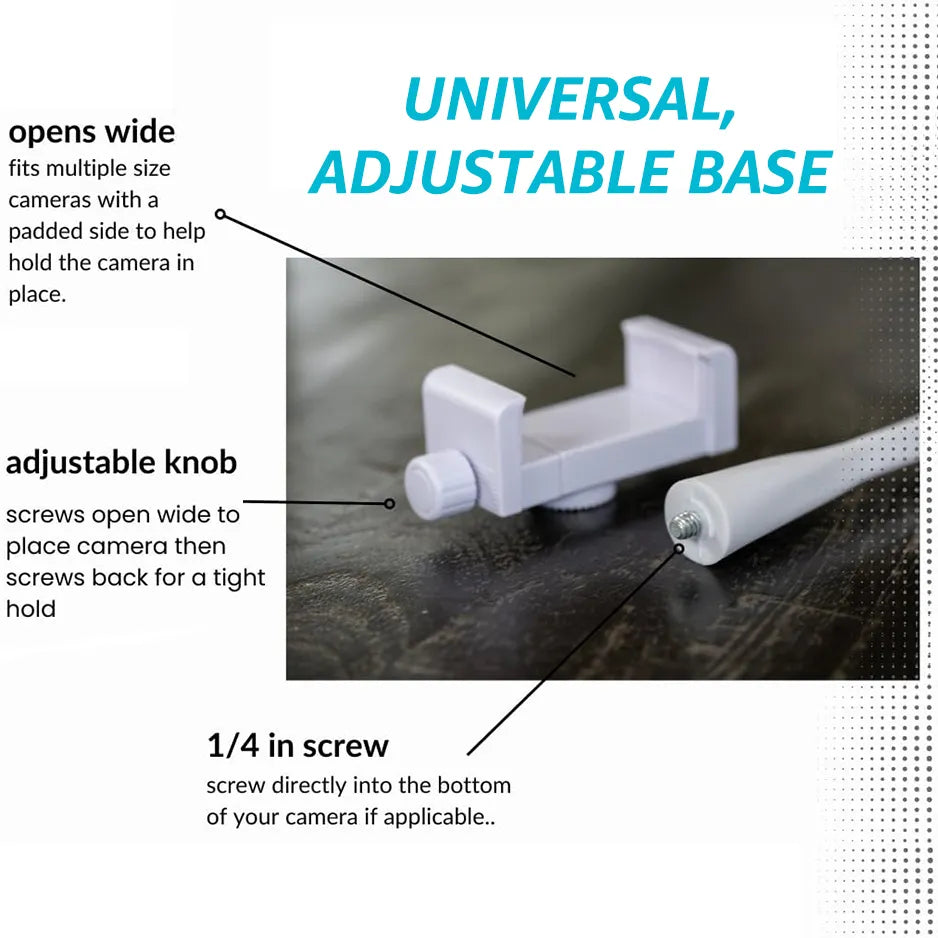Universal Baby Monitor Holder with Flexible Arm