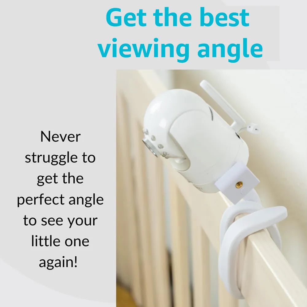Universal Baby Monitor Holder with Flexible Arm