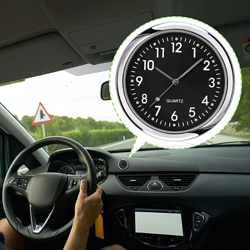 Universal Car Dashboard Clock with Luminous Display