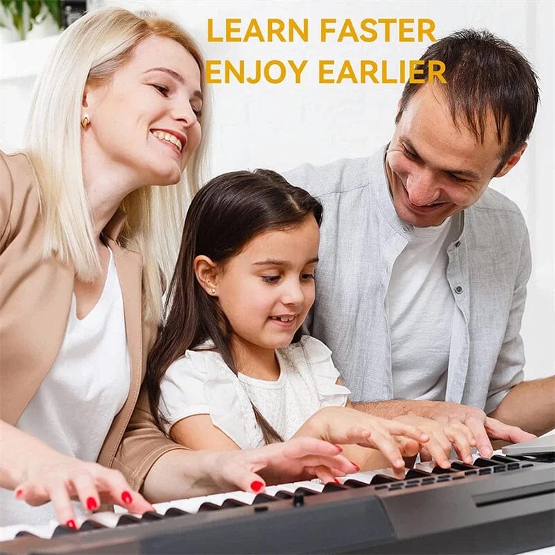 Universal Piano Keyboard Note Labels for Beginners