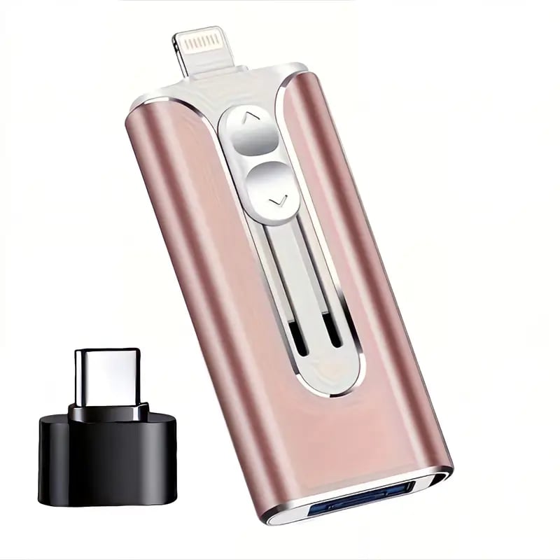 USB Drive - Compact and Durable Multi-Device 4-in-1 USB Stick