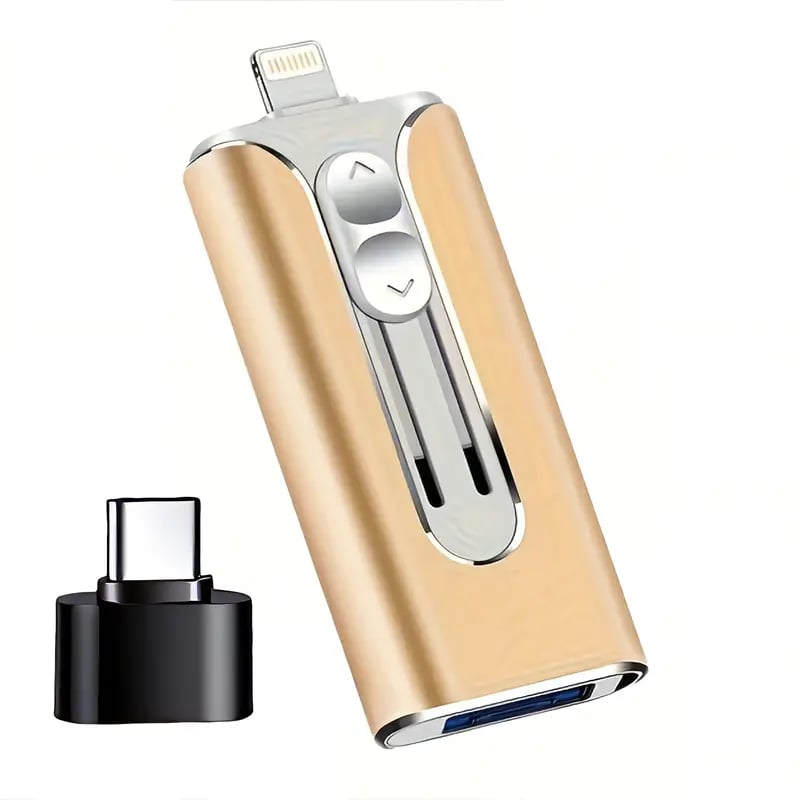 USB Drive - Compact and Durable Multi-Device 4-in-1 USB Stick