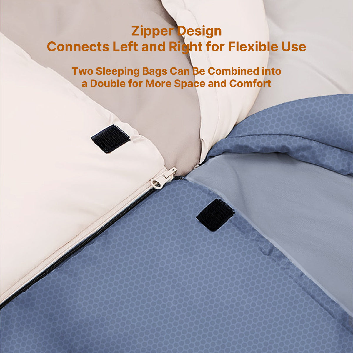 USB Heated Sleeping Bag for Winter Camping