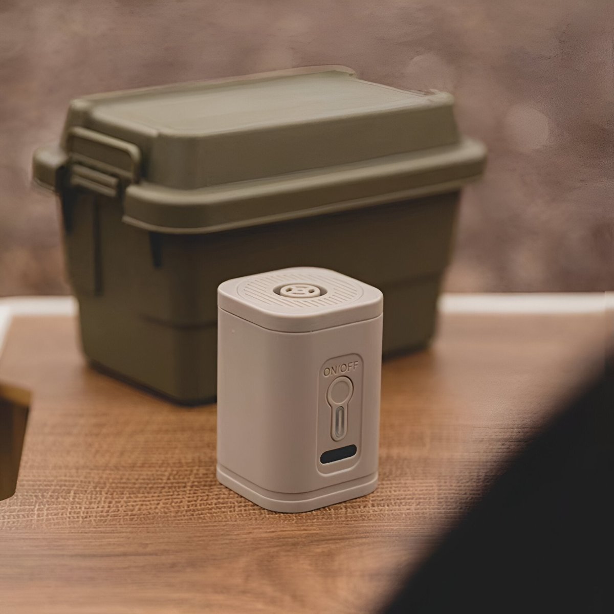 USB Mini Rechargeable Air Pump with Light