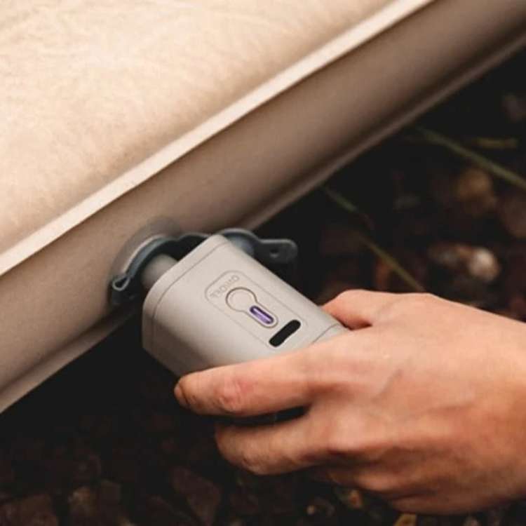 USB Mini Rechargeable Air Pump with Light