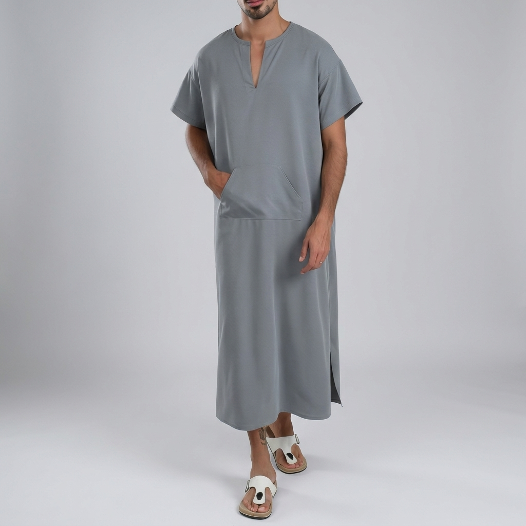 V-Neck Djellaba