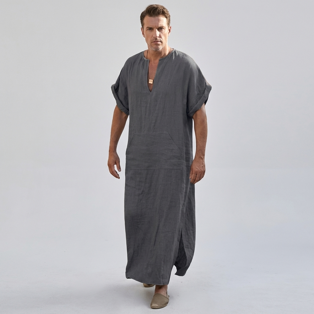 V-Neck Djellaba