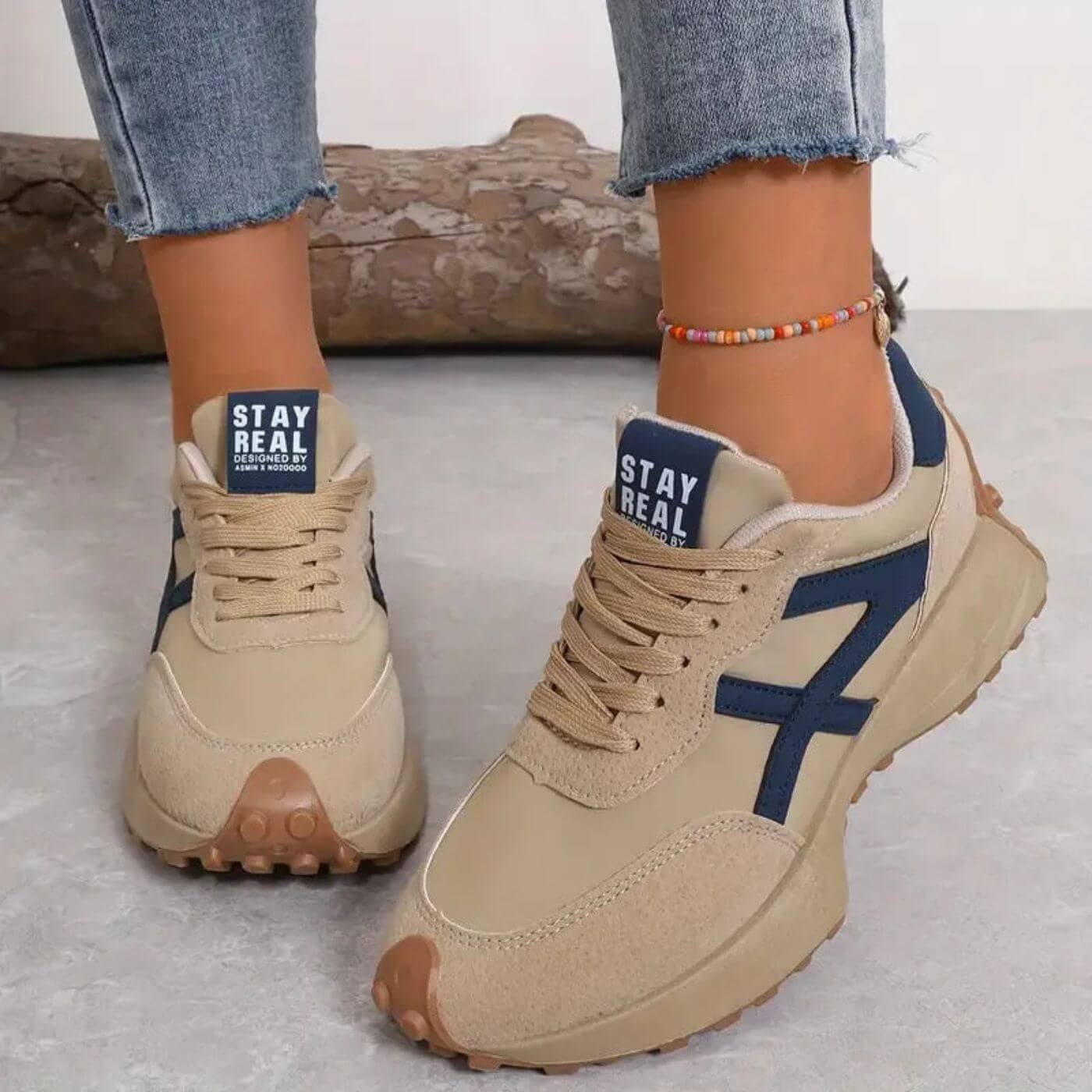 Image of Valerie | Women's Platform Lace-Up Sneakers
