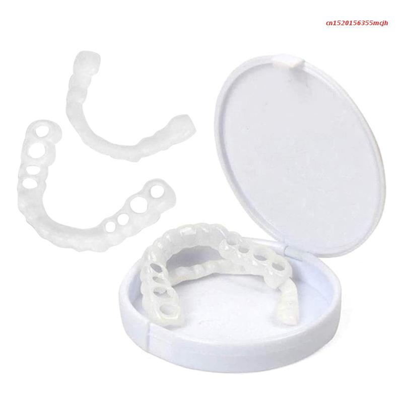 Veneers | Flexible Fit without Adhesive | For Eating, Drinking, and Everyday Use | SnapSmile