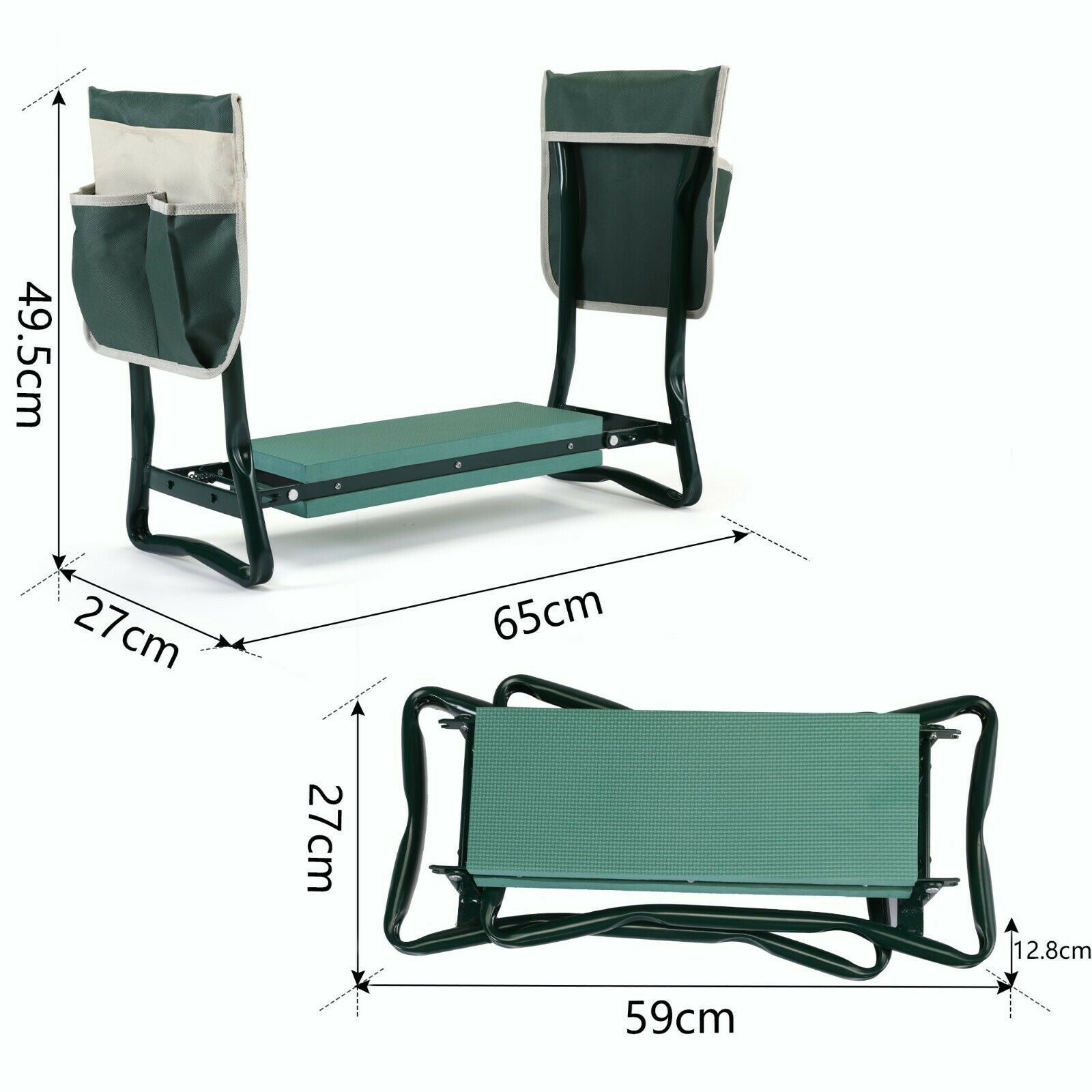 Versatile Garden Seat & Kneeler with Cushioned Padding