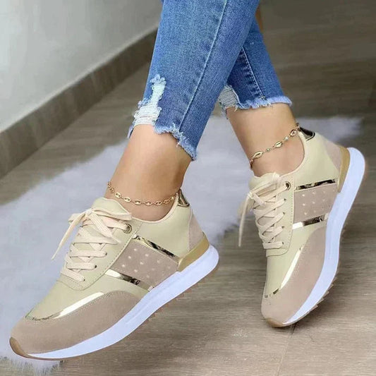 Image of Vicki | Women's Lace-Up Fashion Sneakers