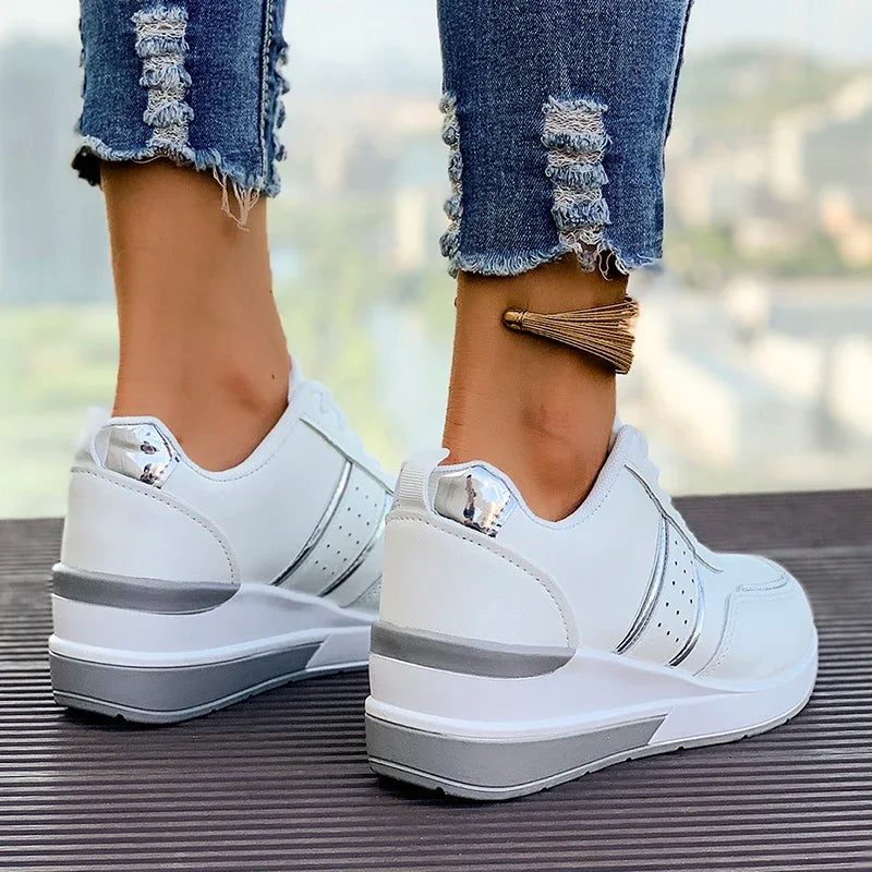 Vicki | Women's Lace-Up Orthopedic Sneakers - Image 4