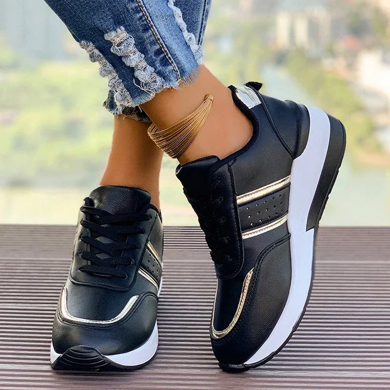 Vicki | Women's Lace-Up Orthopedic Sneakers - Image 5