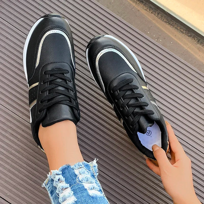Vicki | Women's Lace-Up Orthopedic Sneakers - Image 6