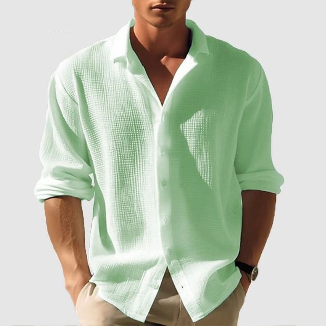 Image of Victor | Men's Button-Down Casual Shirt