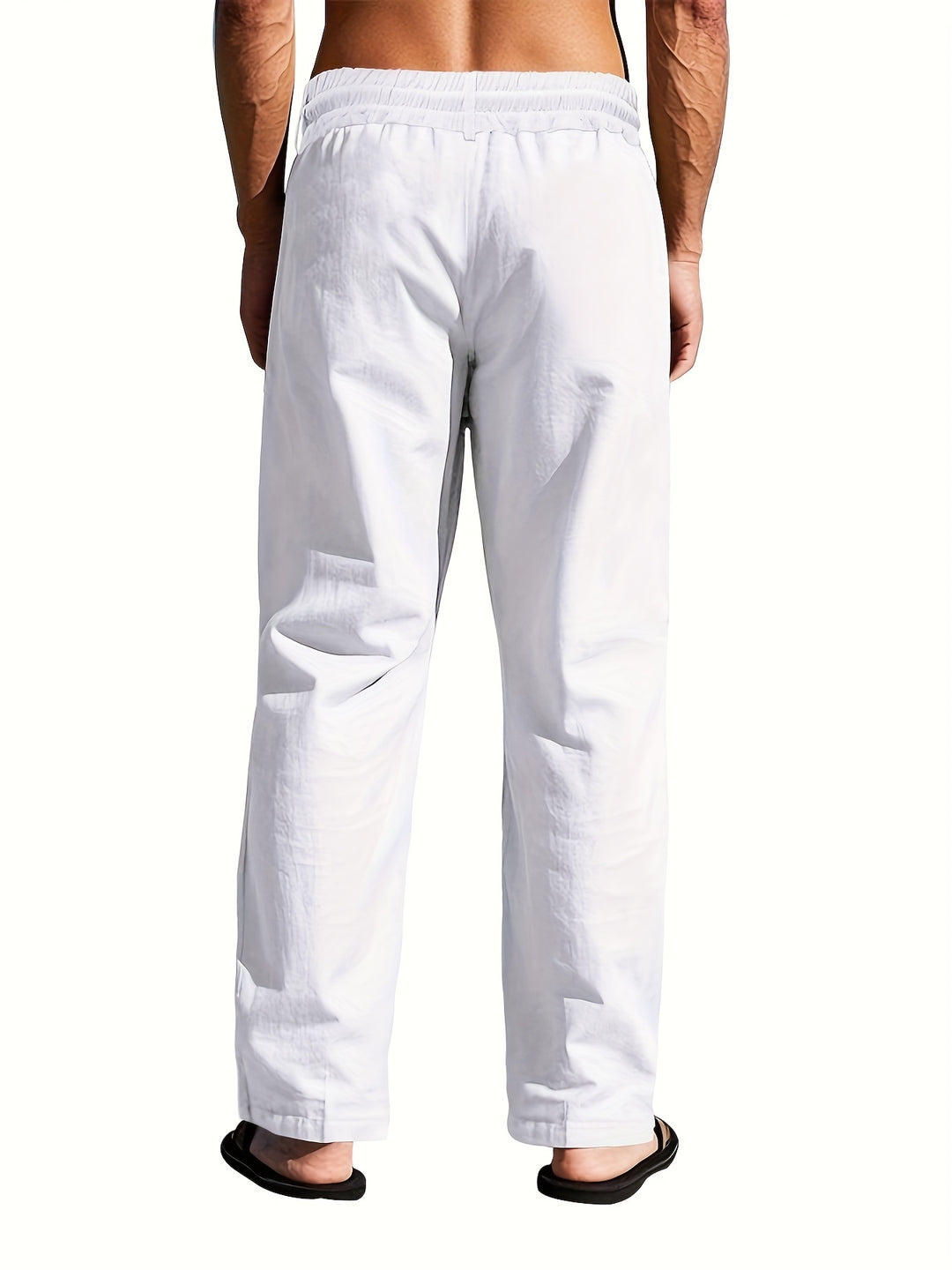 Image of Vincent | Men's Drawstring Relaxed Fit Chino Pants