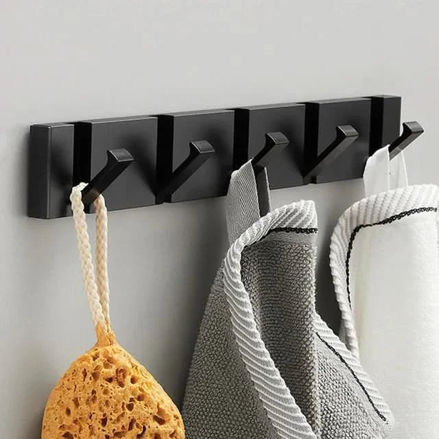 Wall Hook Made of Stainless Steel for the Hallway – Foldable Coat Hook, Minimalist Design, Space-Saving